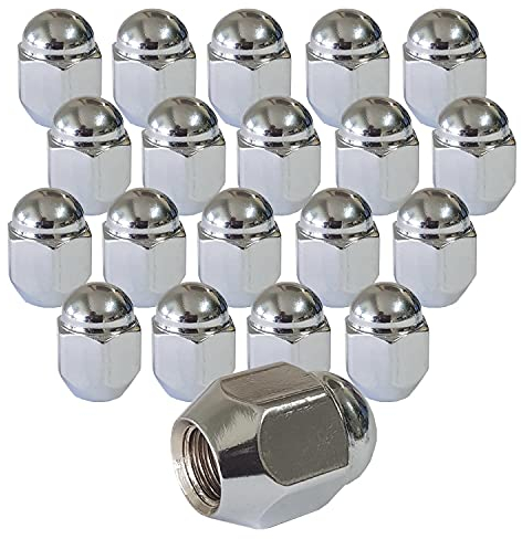 20 Radmutter M12x1,5 60° Kegelbund geschlossen SW 21mm kompatibel mit Hyundai, KIA, Mazda