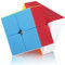 Zauberwürfel 2x2 2x2x2 Speed Cube Stickerless Magic Cube Puzzle Magischer Würfel für Schneller und Präziser mit Lebendigen Farben