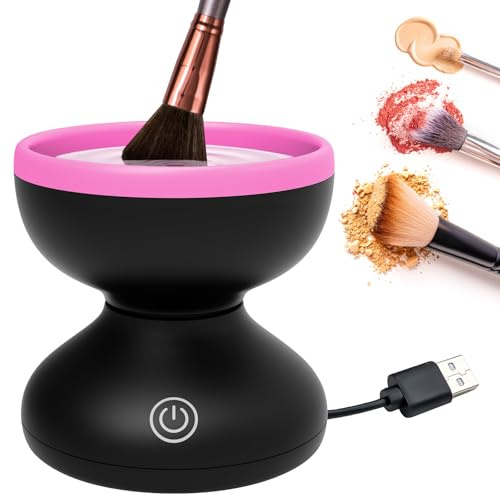 SALES CLEARANCE Make up Brush Cleaner Machine Wash in Seconds, 3.5 Portable Electric Makeup Brushes Cleaner, Available for All Types of Makeup Brushes