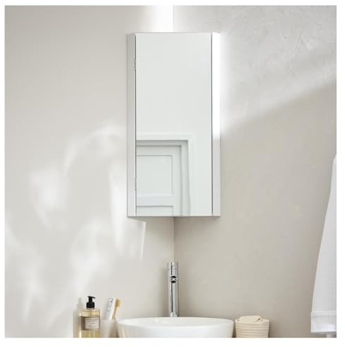 MOB-IN Armoire de Toilette d'angle Cleo