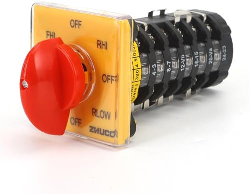 Fresadora multiposición de velocidad rápida y lenta, interruptor de leva de cambio Universal, SZW25-64D/6 25A, avance y retroceso, velocidad rápida y lenta