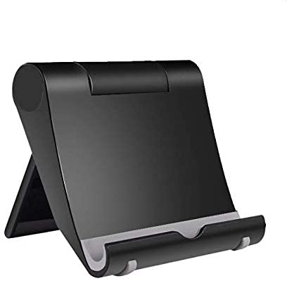 Ninoclar 2 Pack Adjustable Tablet Stand - Compatible with Fire HD 8, 10 & 7, Samsung Galaxy Tab A7, A8, S5e & Kindle Paperwhite - E-Reader Desktop Holder