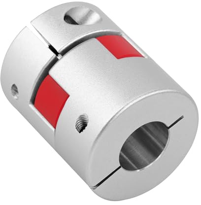 Albero Di Accoppiamento Prugna, 10 x 10 mm Morsetto Flessibile Accoppiatore in Lega di Alluminio, D30 L40 Connettore per Motore Passo-Passo CNC