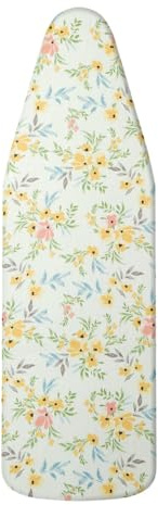 Housse de table à repasser, 125 x 45 cm, élastique, en coton, pour repassage rapide et facile, pour centrale vapeur et fer à repasser à vapeur