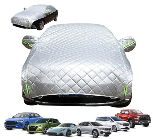 Funda Coche Antigranizo para Model 3,Coche Funda para Coche antinieve Impermeable Transpirable Anti-UV Antipolvo