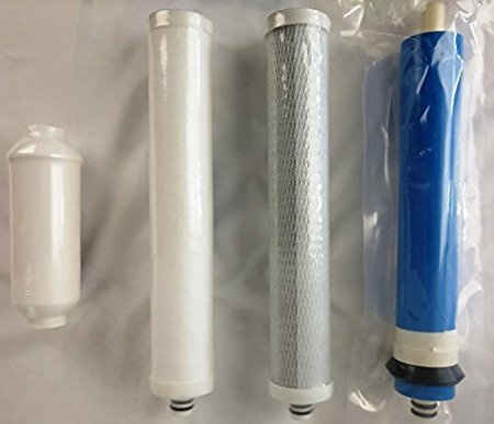 Juego de filtros con membrana para sistema de ósmosis inversa Culligan AC-30, paquete de 2