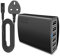 60W Multiport USB Charger Station 6-port Multi-Port Desktop USB Charging Hub High Speed Travel Wall Charger with iSmart Technology for Smartphone Tablets and More