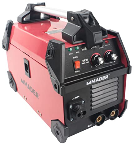 Equipo Soldadura Inverter, 3 en 1 - MMA y MIG/MAG, 140A - MADER® | Power Tools 63529