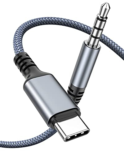 Highwings Aux Kabel USB C 3Meter, USB C auf Klinke 3.5mm Audio Aux Auto Handy für iPhone 17/16/15 Pro Max, Galaxy S25/S24/S23/S22, Hua-wei P40/P30/P20, Pixel, Car Stereos