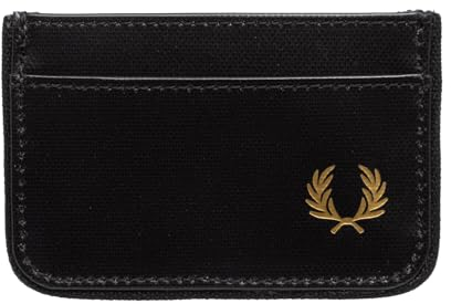 Fred Perry Herren Kreditkartenetui Black