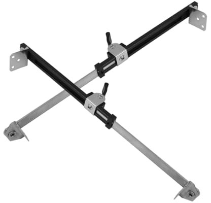 DIYEAH 2pcs Window Brace Telescoping Wind Brace for Casement Window Window Security Latch Hardware Suitable for Plastic and Heavy Duty Casement Stay Lock Fittings for Sliding