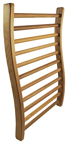 Home Sauna Experience Hse Cedar S-Form Sauna Rücken