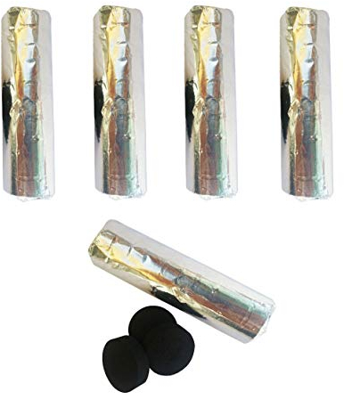Pack 50 pastillas carbon vegetal para cachimba, shisha, narguile e incensario. Encendido rapido