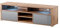 Selsey TV-Lowboard Fernsehschrank Mario 137 cm, Wotan Eiche Matt/Grau Hochglanz, LED mit Batterie