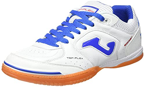 Joma Top Flex Futsal-sko för män, Vitt, 36.5 EU