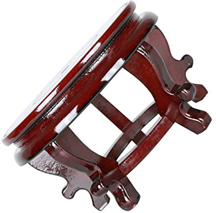 Happyyami Supporto Per Vaso Di Fiori Cinese Per Piante Da Robusto Supporto Per Fioriera in Legno