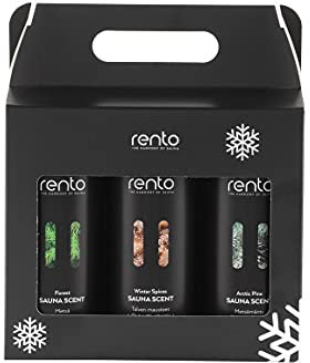 Rento Confezione regalo per sauna, 3 x 400 ml, edizione limitata