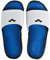 Arena Massage Badesandale Marco, Sandalias Deportivas Unisex Adulto, White/Cyan/Black, 44 EU