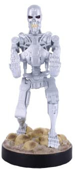 Cableguys - Terminator T800 Gaming Accessories Holder & Phone Holder for Most Controller (Xbox, Play Station, Nintendo Switch) & Phone