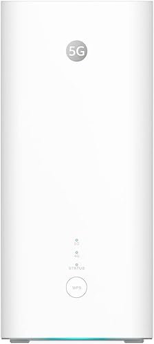Router 5G CPE Pro 3, Smarthome 5G Dual Band Router H138-380, Wi-Fi 6 Plus, Connects 128 Devices, Ulta-Fast connection, LTE/5G aggregation, White