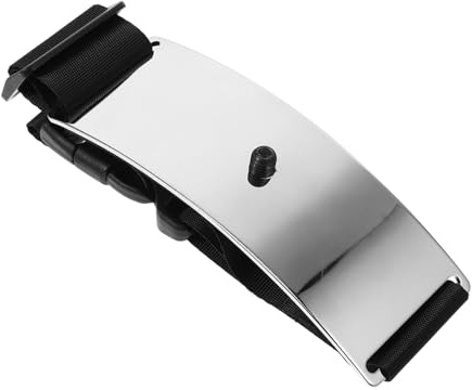 ERINGOGO Ajustable Para Pad De Faja De Sujeción De Snare Accesorio Profesional De Práctica De Percusión Color Plateado