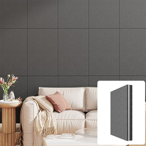 Pannelli autoadesivi in schiuma acustica, riduzione del rumore, pannelli da parete per studi di registrazione, home theater, porte e soffitti, pannelli decorativi anti-collisione