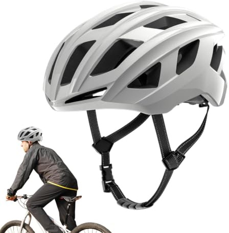 Casque de vélo léger, équipement de protection réglable et confortable