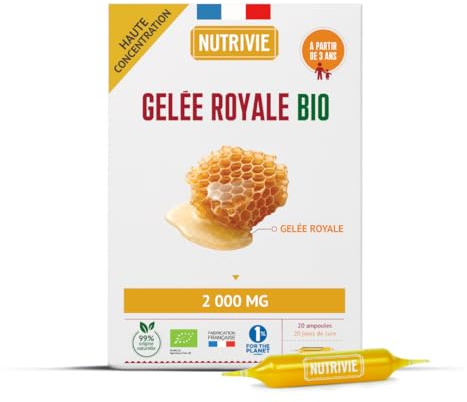 Ampoules Gelée Royale BIO
