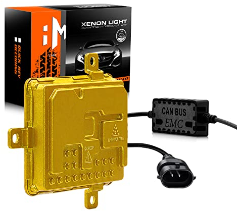 Wattstar H7 Xenón Kit de Conversión Canbus HID sin Errores decodificación Ballast 55 W Bombilla del Faro 6000K 12V