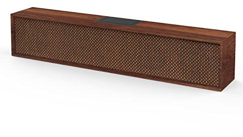 Bluetooth Speaker Retro, PC Speakers with 10W Stereo Sound, BassUp, Retro Classic Wood Speaker Box for Home,Game,Desktop,Laptop,Computer,Smartphone
