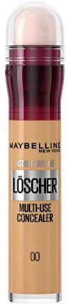 Maybelline New York Abdeckstift für Männer, Hautpflege mit Farbe, 5 verschiedene Farbtöne, zum Kaschieren von Augenringen und Pickeln, waches und gepflegtes Erscheinungsbild, Nr. 00 Ivory, 6,8ml