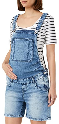 Supermom Jeans Salopette Gamett, Blu Authentic-P310, W27 Donna