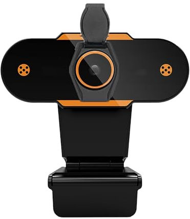 Bewinner Cámara Web USB 2K, Cámara Web 1080P con Micrófono de Amplia Compatibilidad, Plug and Play Adecuada para Android/Win/Linux para Familia/Oficina/Viajes