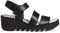 Fly London Damen BEXY575FLY Sandal, Black, 36 EU