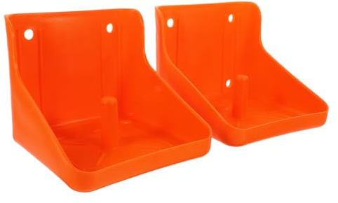 SHINEOFI 2 piezas Estantes Resistentes para Bloques de de Ovejas y Caballos Soporte Práctico y Duradero para Granjas Ganaderas Fácil Limpieza y Uso Seguro