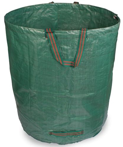 XXL Bolsas de basura de jardín hojas Saco jardín Saco de basura 270 L