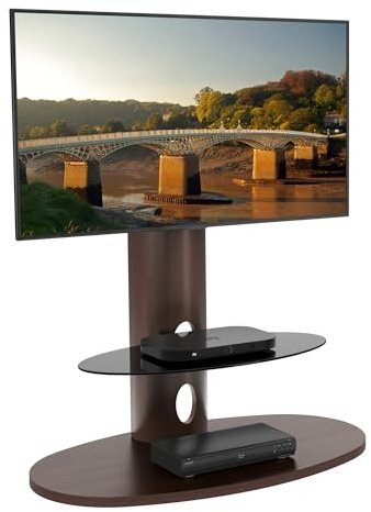 Chepstow Real Walnut Veneer TV Stand 40 42 46 47 50 52 FSL930CHEW