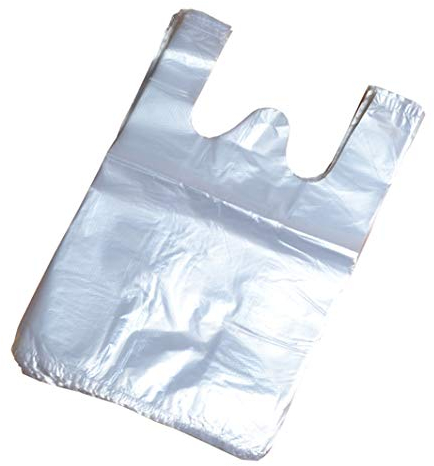 100pcs 24x36cm / 9.4x14inch gilet en plastique transparent sacs gilet style transporteur sacs alimentaire shopping à emporter sachets marchandise sacs d'épicerie pour supermarché