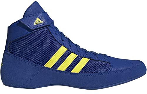 adidas Men's HVC Wrestling Shoe, Blue, 7 UK