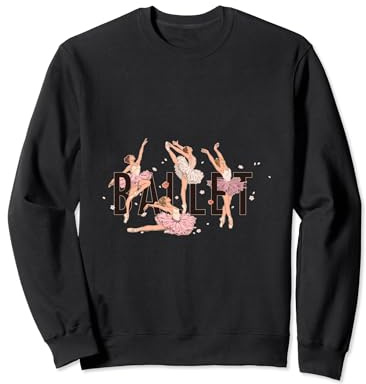 Bailarina de ballet bailarina Sudadera