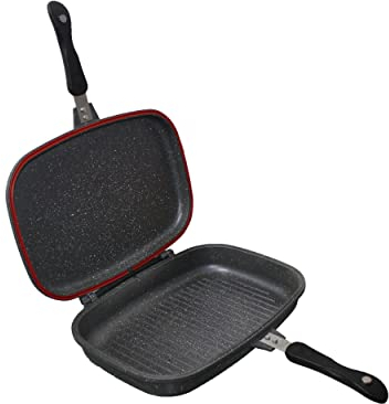 Generation Fashion New Double Sided Die-Cast 30cm Non-Stick Reversible Grill Magic Pan Griddle