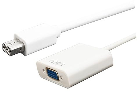 Veemoon Adaptador Mini Displayport Vga Macho-femea Compatible Pro y Air Soporta para Proyectores y Televisores Cable De Video para Cine Casa y Conferencias