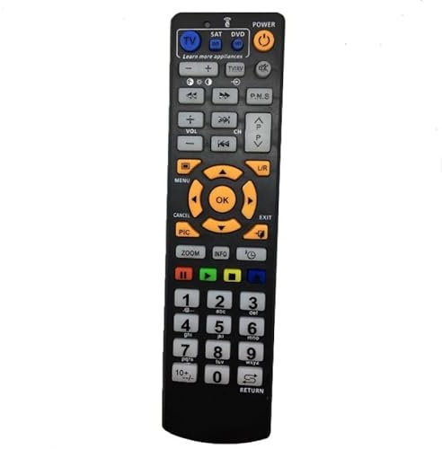 1st Universal Smart L336 45-tangenter IR-fjärrkontroll med inlärningsfunktion Kopiera for TV CBL DVD SAT STB DVB TV BOX VCR STR-T