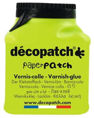Décopatch PP150AO - Un pot de Vernis colle PaperPatch 180g