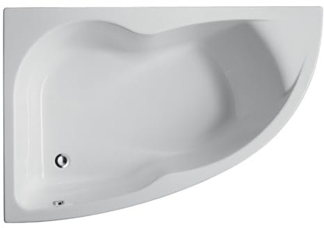 Jacob Delafon Micromega Duo – banera gauche/ou Micromega Duo pied réglable Blanc