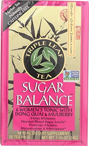 Triple Leaf Teas - Sugar Balance & Women'S Tonic Tea, 20 Bag
