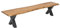 Riess Ambiente Massiver Baumstamm Bank Mammut 160 cm Akazie Massivholz Sitzbank Esszimmer