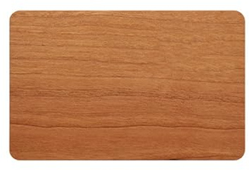 20-pack NFC-träkort med NFC213-chip, perfekt för social identifiering och digitala visitkort (körsbärsträ)