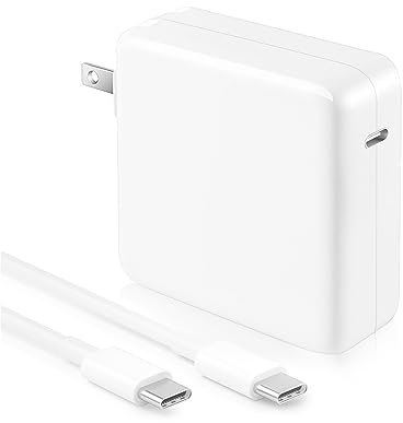 Mac Book Pro Charger-118W USB C Fast Charger Power Adapter Compatible with MacBook Pro/MacBook Air 16 15 14 13 Inch, M1 M2 M3 M4 M5, New iPad Pro and All USB C Device, 6.6ft Charge Cable