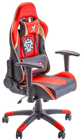 X Rocker Marvel™ Champion Compact Esports Gaming Bürostuhl für Teenager - Iron Man
